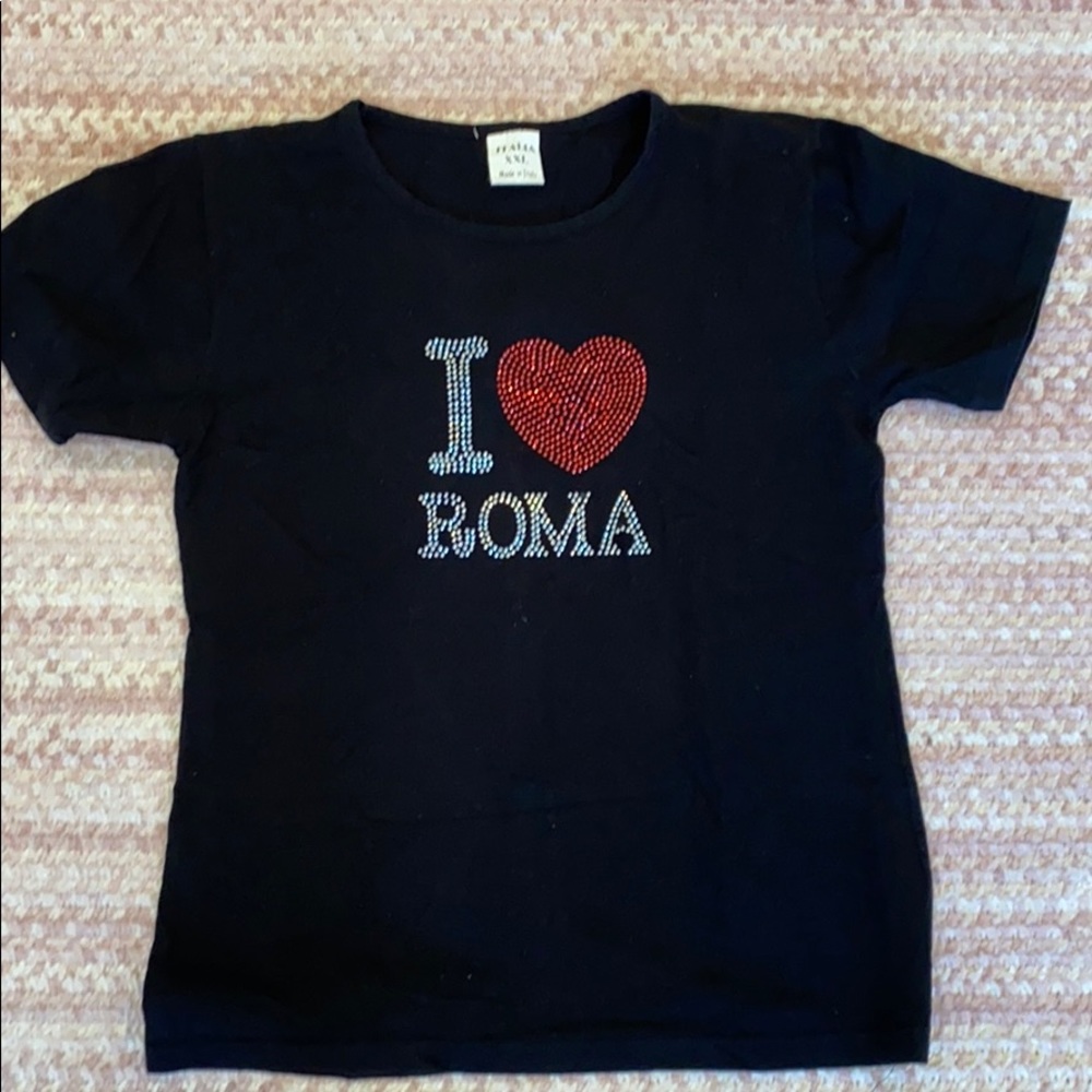 I love Roma (Italy) women’s T-shirt size XXL